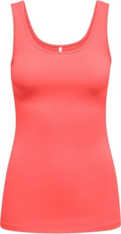 Only Top Onllive Love S/l Tank Top Noos 15095808 Georgia Peach Dames Maat - L