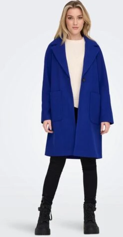 Only Jas Onlnewvictoria Life Coat Cc Otw 15285883 Directoire Blue Dames Maat - M -Only 623x1200 4