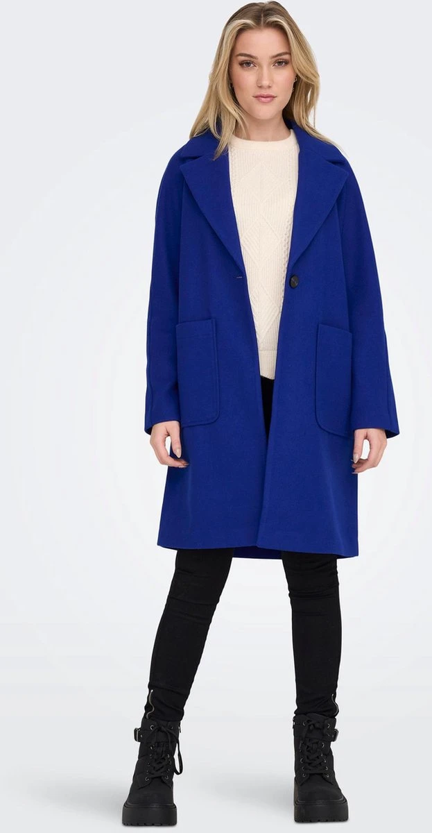 Only Jas Onlnewvictoria Life Coat Cc Otw 15285883 Directoire Blue Dames Maat - S 8 Only Jas Onlnewvictoria Life Coat Cc Otw 15285883 Directoire Blue Dames Maat - S - Afbeelding 6