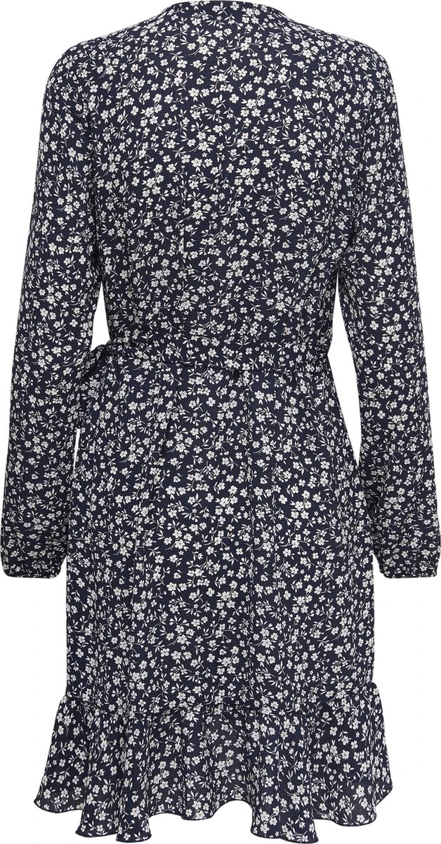 ONLY ONLCARLY L/S WRAP SHORT DRESS NOOS WVN Dames Jurk - Maat 40 6 ONLY ONLCARLY L/S WRAP SHORT DRESS NOOS WVN Dames Jurk - Maat 40 - Afbeelding 4