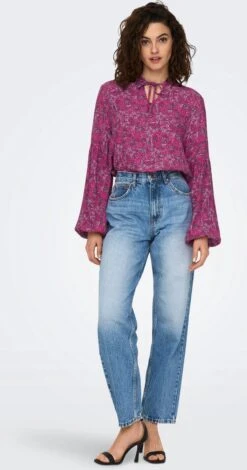 Only Blouse Onlkeira L/s String Top Ptm 15283796 Very Berry/ Floral Boh Dames Maat - S 20 Only Blouse Onlkeira L/s String Top Ptm 15283796 Very Berry/ Floral Boh Dames Maat - S -Only 631x1200 4