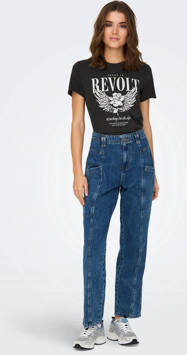 ONLY ONLLUCY REG S/S TOP JRS NOOS Dames Top - Maat L 9 ONLY ONLLUCY REG S/S TOP JRS NOOS Dames Top - Maat L - Afbeelding 7