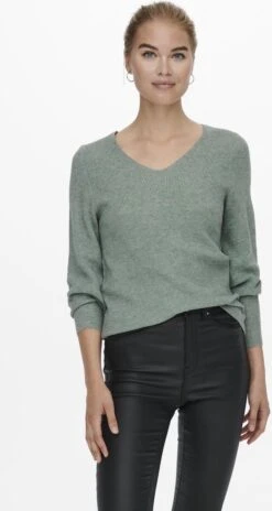 ONLY ONLATIA L/S V-NECK CUFF KNT NOOS Dames Trui - Maat M 11 ONLY ONLATIA L/S V-NECK CUFF KNT NOOS Dames Trui - Maat M -Only 639x1200 2