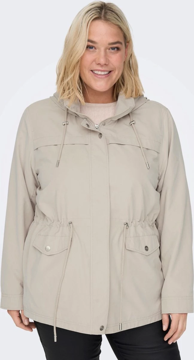 Only Carmakoma Carnewstarline Jacket Silverline Maat M 46/48 4 Only Carmakoma Carnewstarline Jacket Silverline Maat M 46/48 - Afbeelding 2