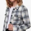 Only Jas Onllou Short Check Jacket Otw Noos 15208838 Pumice Stone/allure Dames Maat - S 2 Only Jas Onllou Short Check Jacket Otw Noos 15208838 Pumice Stone/allure Dames Maat - S -Only 654x1200 2