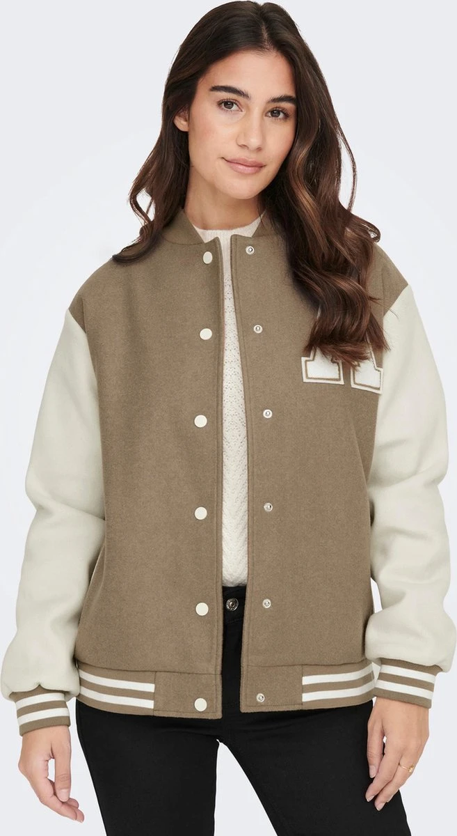 ONLY ONLSILJA LIFE BOMBER JACKET CC OTW Dames Jas - Maat L 7 ONLY ONLSILJA LIFE BOMBER JACKET CC OTW Dames Jas - Maat L - Afbeelding 5