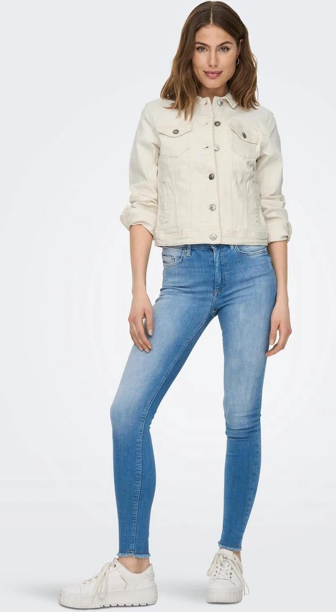 ONLY ONLTIA DNM JACKET COL PIM NOOS Dames Jas - Maat 36 5 ONLY ONLTIA DNM JACKET COL PIM NOOS Dames Jas - Maat 36 - Afbeelding 3