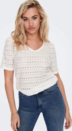 Only T-shirt Onlrosaline S/s Puff Top Cs Jrs 15293337 Cloud Dancer Dames Maat - XXL 11 Only T-shirt Onlrosaline S/s Puff Top Cs Jrs 15293337 Cloud Dancer Dames Maat - XXL -Only 665x1200 9