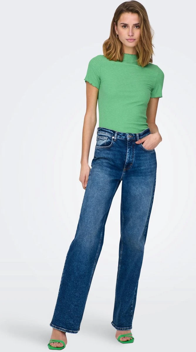 ONLY ONLEMMA S/S HIGHNECK TOP NOOS JRS Dames Top - Maat L 5 ONLY ONLEMMA S/S HIGHNECK TOP NOOS JRS Dames Top - Maat L - Afbeelding 3