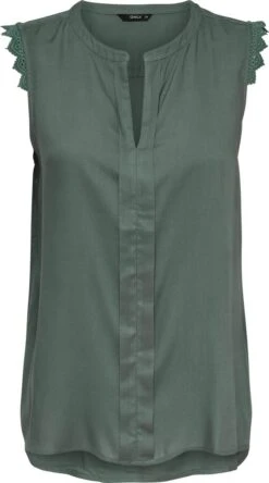 ONLY ONLKIMMI S/L TOP WVN NOOS Dames Tanktop - Maat 38