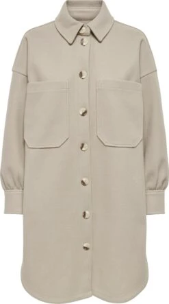 ONLY ONLTRILLION L/S OVRS SHACKET CC PNT Dames Jas - Maat M