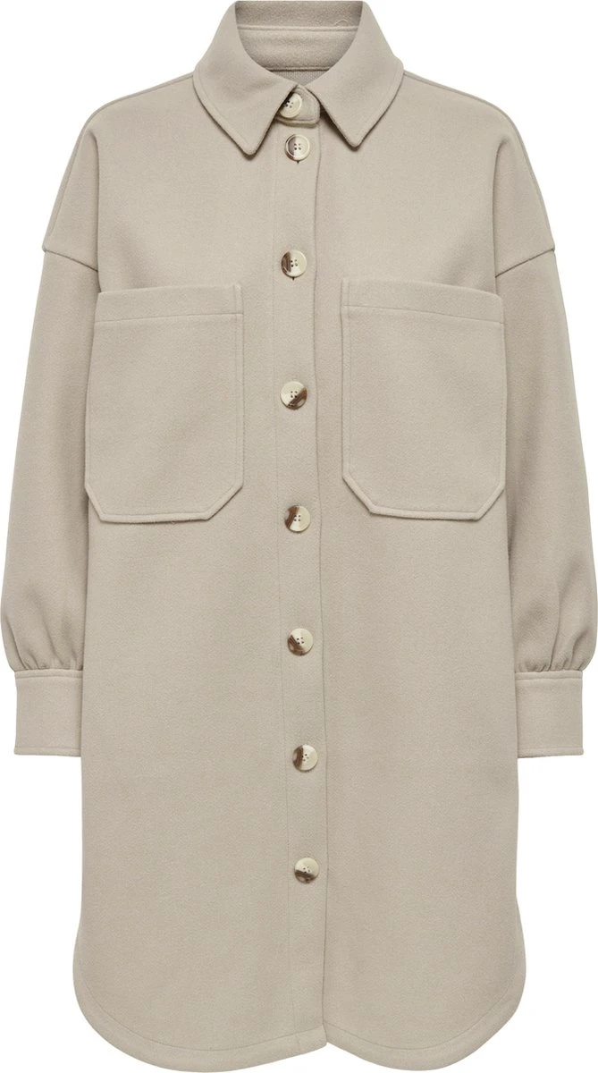 ONLY ONLTRILLION L/S OVRS SHACKET CC PNT Dames Jas - Maat M 3 ONLY ONLTRILLION L/S OVRS SHACKET CC PNT Dames Jas - Maat M