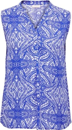 Only Carmakoma Carsonya Top Blauw 46