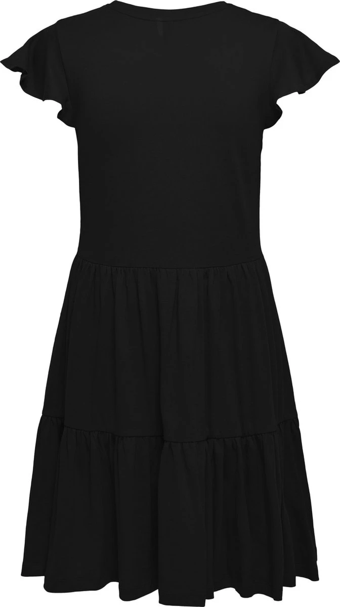 ONLY ONLMAY CAP SLEEVES FRILL DRESS NOOS Dames Jurk - Maat L 4 ONLY ONLMAY CAP SLEEVES FRILL DRESS NOOS Dames Jurk - Maat L - Afbeelding 2