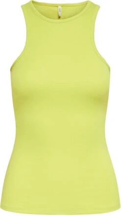 Only Top Onlmilli S/l Top Jrs 15285618 Celery Green Dames Maat - L