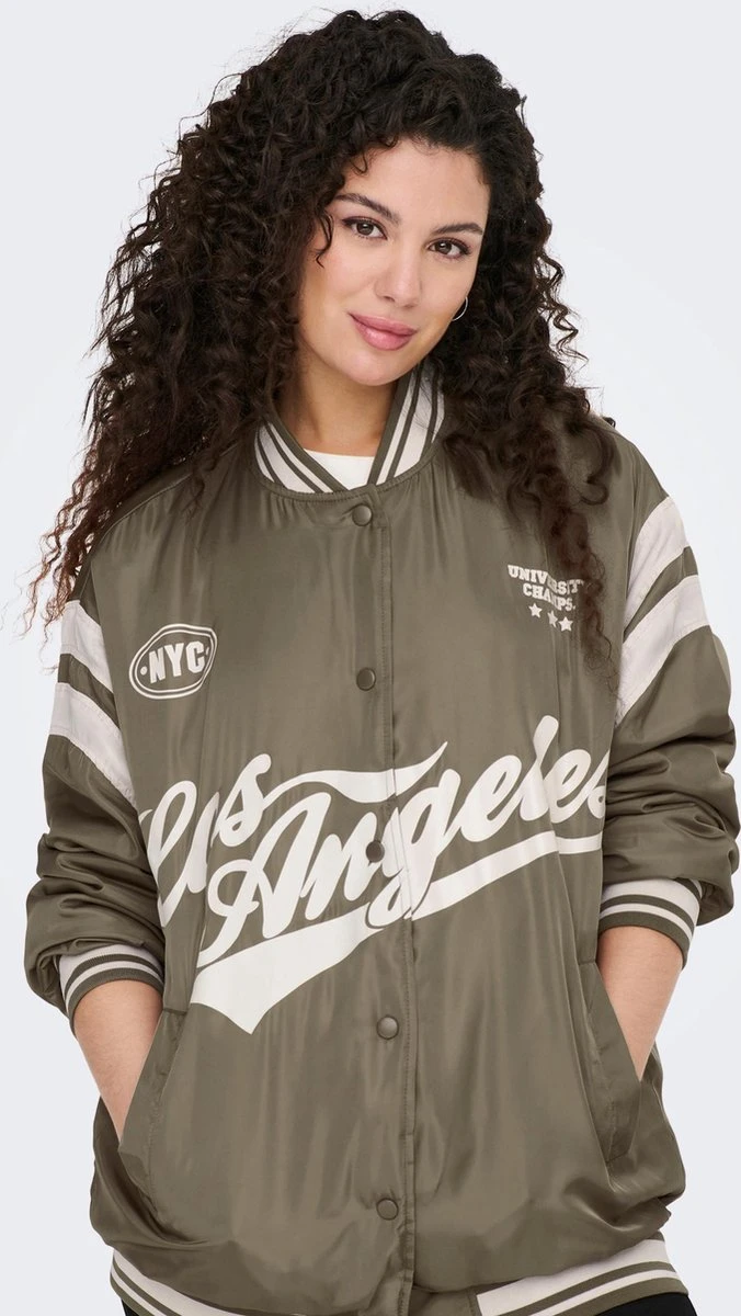Only Jas Onlcoleen Oversized Bomber Jacket 15285348 Cub Dames Maat - L 8 Only Jas Onlcoleen Oversized Bomber Jacket 15285348 Cub Dames Maat - L - Afbeelding 6