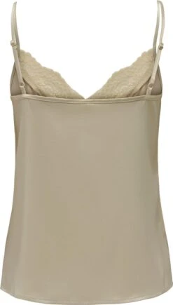 Only ONLVICTORIA SL LACE MIX SINGLET - Creme Beige 13 Only ONLVICTORIA SL LACE MIX SINGLET - Creme Beige -Only 682x1200 7