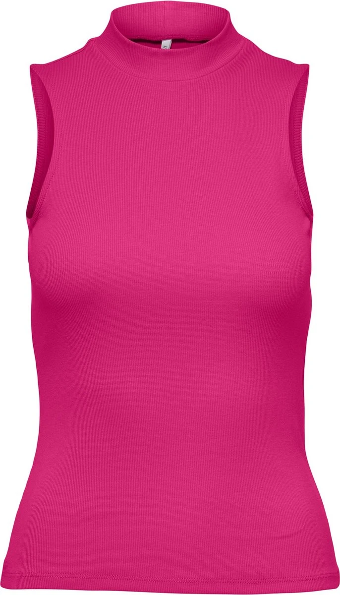 Only Top Onlnessa S/l Highneck Rib Top Jrs N 15227000 Very Berry Dames Maat - S 3 Only Top Onlnessa S/l Highneck Rib Top Jrs N 15227000 Very Berry Dames Maat - S