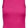 Only Top Onlnessa S/l Highneck Rib Top Jrs N 15227000 Very Berry Dames Maat - L
