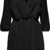 ONLY ONLLONDON 3/4 RUFFLE DRESS NOOS WVN Dames Jurk - Maat S 2 ONLY ONLLONDON 3/4 RUFFLE DRESS NOOS WVN Dames Jurk - Maat S -Only 687x1200 2