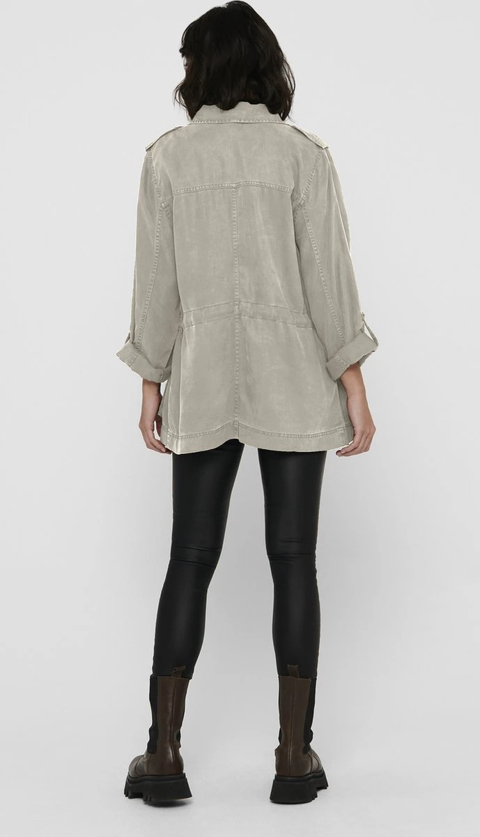 ONLY ONLKENYA LIFE UTILITY JACKET CC OTW Dames Jas - Maat L 6 ONLY ONLKENYA LIFE UTILITY JACKET CC OTW Dames Jas - Maat L - Afbeelding 4