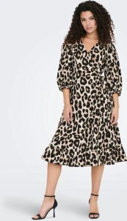 ONLY ONLOLIVIA 3/4 WRAP MIDI DRESS WVN NOOS Dames Jurk - Maat XXL 11 ONLY ONLOLIVIA 3/4 WRAP MIDI DRESS WVN NOOS Dames Jurk - Maat XXL -Only 690x1200 3