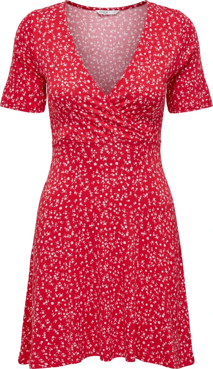 ONLY ONLVERONA S/S SHORT DRESS JRS NOOS Dames - Maat M