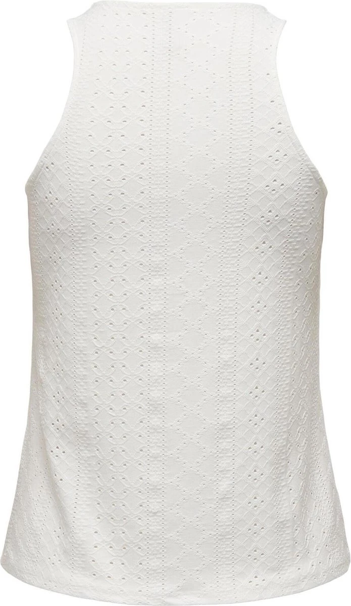 Only Top Onlsandra S/l Top Jrs 15289684 Cloud Dancer Dames Maat - S 4 Only Top Onlsandra S/l Top Jrs 15289684 Cloud Dancer Dames Maat - S - Afbeelding 2