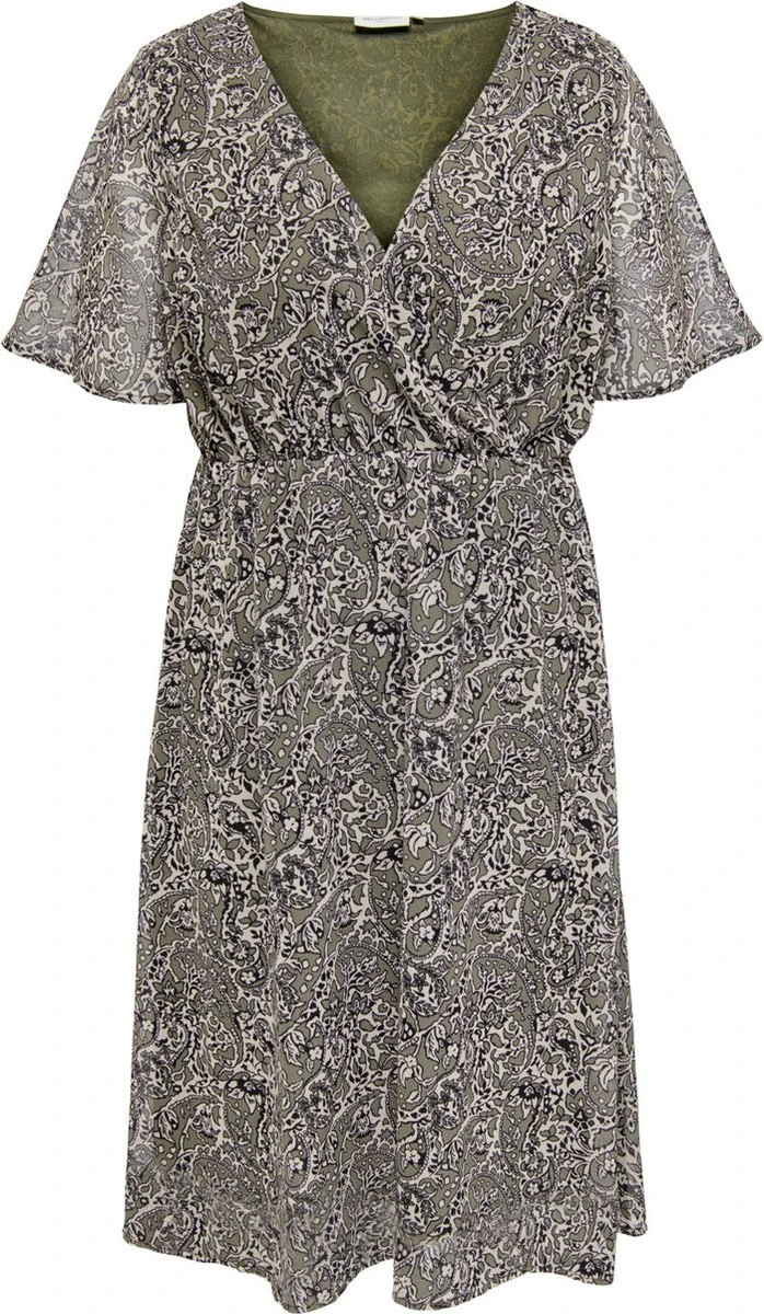 Only Carmakoma Carinessa Jurk Groen Maat 44 3 Only Carmakoma Carinessa Jurk Groen Maat 44