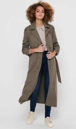 ONLY ONLLINE X-LONG TRENCHCOAT OTW NOOS Dames Trenchcoat - Maat M -Only 707x1200 1