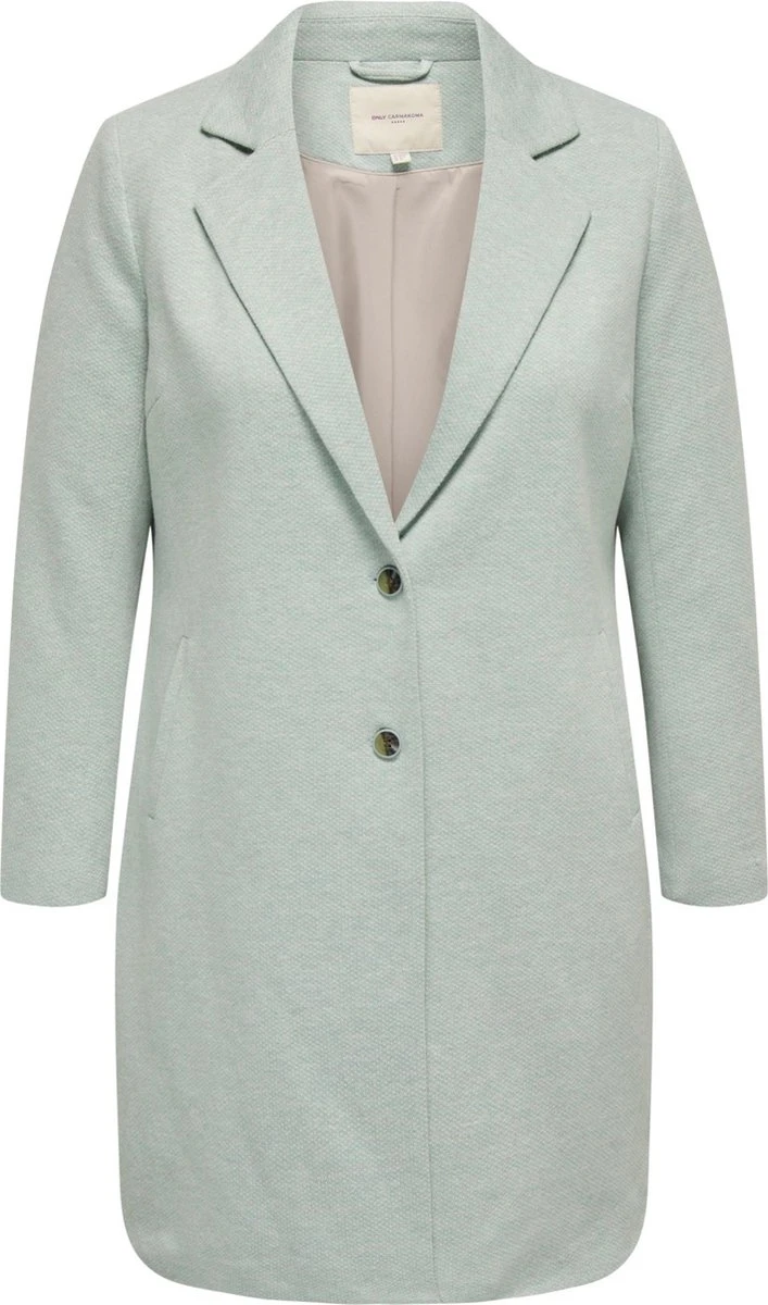 ONLY CARMAKOMA CARCARRIE MEL COAT OTW Dames Jas - Maat M-46/48 3 ONLY CARMAKOMA CARCARRIE MEL COAT OTW Dames Jas - Maat M-46/48