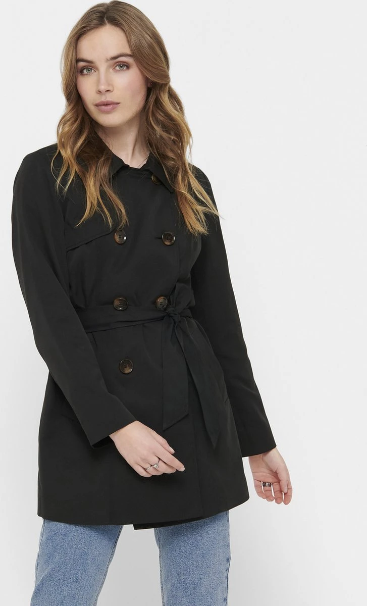 ONLY ONLVALERIE TRENCHCOAT OTW NOOS Dames - Maat XS 8 ONLY ONLVALERIE TRENCHCOAT OTW NOOS Dames - Maat XS - Afbeelding 6