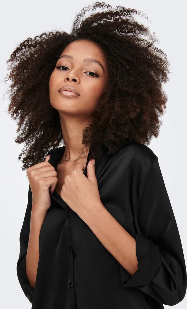 ONLY ONLVICTORIA LS LOOSE SATIN SHIRT WVN Dames Shirt - Maat M 8 ONLY ONLVICTORIA LS LOOSE SATIN SHIRT WVN Dames Shirt - Maat M - Afbeelding 6