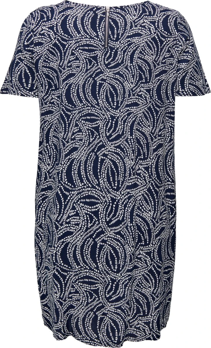 ONLY CARMAKOMA CARNOVA LOLLI LIFE SS TUNIC DRESS AOP Dames - Maat 48 5 ONLY CARMAKOMA CARNOVA LOLLI LIFE SS TUNIC DRESS AOP Dames - Maat 48 - Afbeelding 3