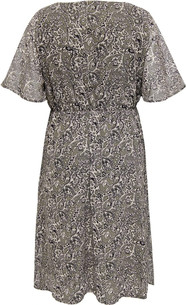 Only Carmakoma Carinessa Jurk Groen Maat 48 4 Only Carmakoma Carinessa Jurk Groen Maat 48 - Afbeelding 2