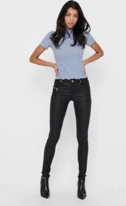 ONLY ONLEMMA S/S HIGHNECK TOP NOOS JRS Dames Top - Maat S -Only 735x1200 1