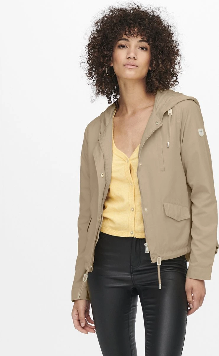 ONLY ONLSKYLAR HOOD SPRING JACKET CC OTW Dames Jas - Maat XS 5 ONLY ONLSKYLAR HOOD SPRING JACKET CC OTW Dames Jas - Maat XS - Afbeelding 3