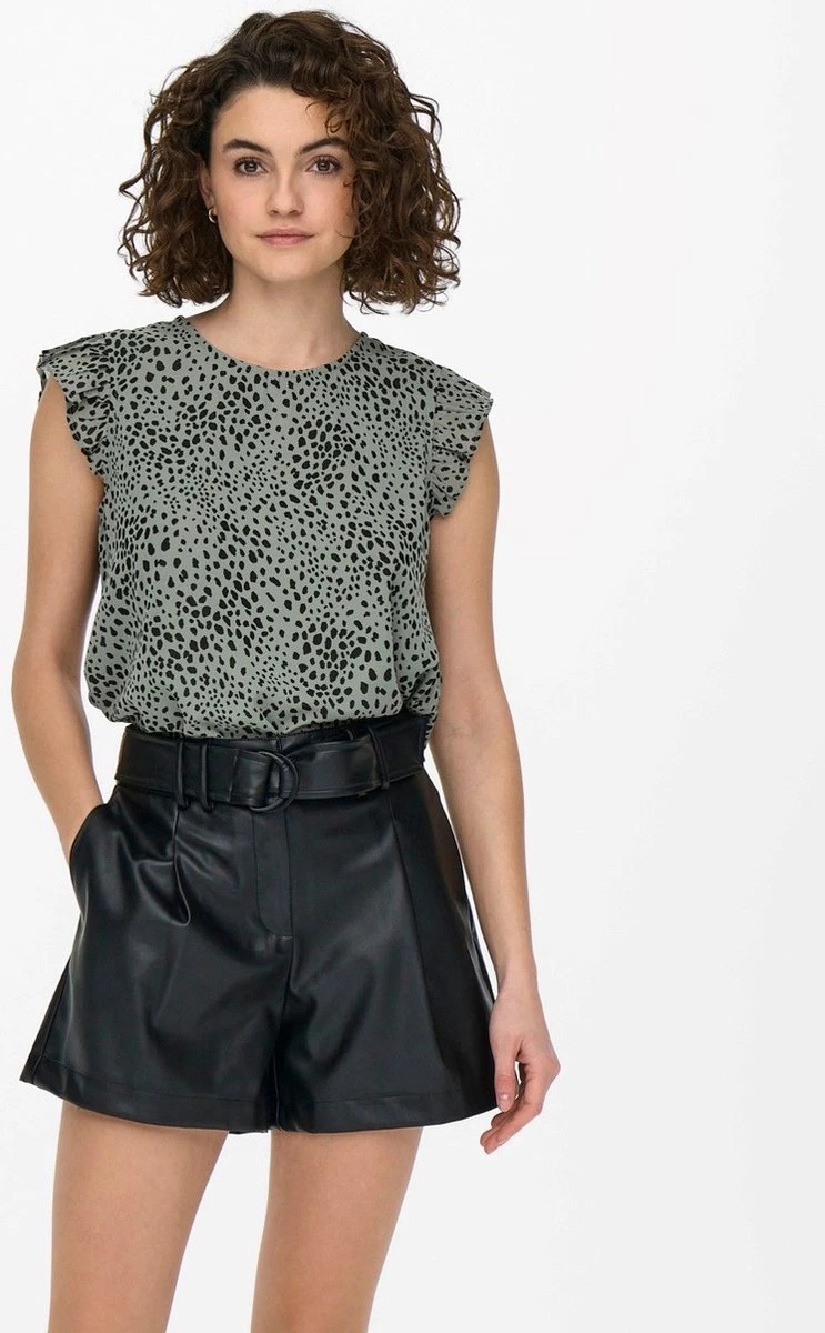 ONLY ONLANN STAR S/L FRILL TOP NOOS PTM Dames T-shirt - Maat M 3 ONLY ONLANN STAR S/L FRILL TOP NOOS PTM Dames T-shirt - Maat M