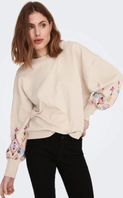 Only Trui Onlemily L/s O-neck Box Ub Swt 15285248 Pumice Stone/sleeve Pat Dames Maat - M 11 Only Trui Onlemily L/s O-neck Box Ub Swt 15285248 Pumice Stone/sleeve Pat Dames Maat - M -Only 747x1200