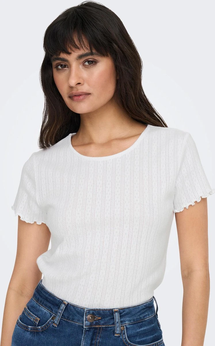 ONLY ONLCARLOTTA S/S TOP JRS NOOS Dames Top - Maat L 5 ONLY ONLCARLOTTA S/S TOP JRS NOOS Dames Top - Maat L - Afbeelding 3