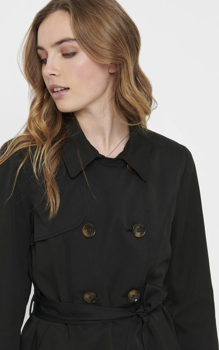 ONLY ONLVALERIE TRENCHCOAT OTW NOOS Dames - Maat XS 6 ONLY ONLVALERIE TRENCHCOAT OTW NOOS Dames - Maat XS - Afbeelding 4