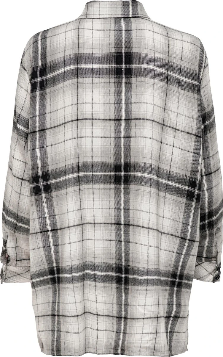 Only Blouse Onlkarolina L/s Shirt Noos Wvn 15236464 Black/cloud Dancer Dames Maat - M 5 Only Blouse Onlkarolina L/s Shirt Noos Wvn 15236464 Black/cloud Dancer Dames Maat - M - Afbeelding 3