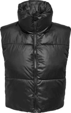 ONLY ONLRICKY SHORT REV. WAISTCOAT OTW NOOS Dames Bodywarmer - Maat L