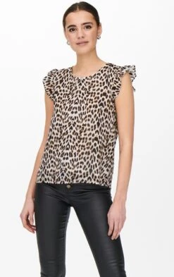 ONLY ONLANN STAR S/L FRILL TOP NOOS PTM Dames Top - Maat XL -Only 755x1200 2