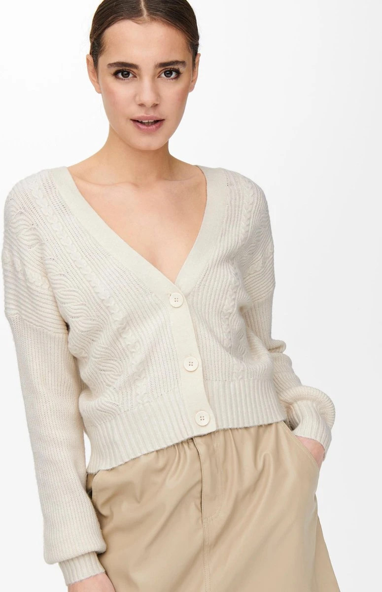 ONLY ONLKATIA L/S STRUCTURE CARDIGAN KNT Dames Vest - Maat L 5 ONLY ONLKATIA L/S STRUCTURE CARDIGAN KNT Dames Vest - Maat L - Afbeelding 3