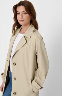 ONLY ONLLINE X-LONG TRENCHCOAT OTW NOOS Dames Trenchcoat - Maat XS -Only 777x1200