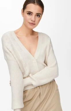 ONLY ONLKATIA L/S STRUCTURE CARDIGAN KNT Dames Vest - Maat XS -Only 778x1200 1