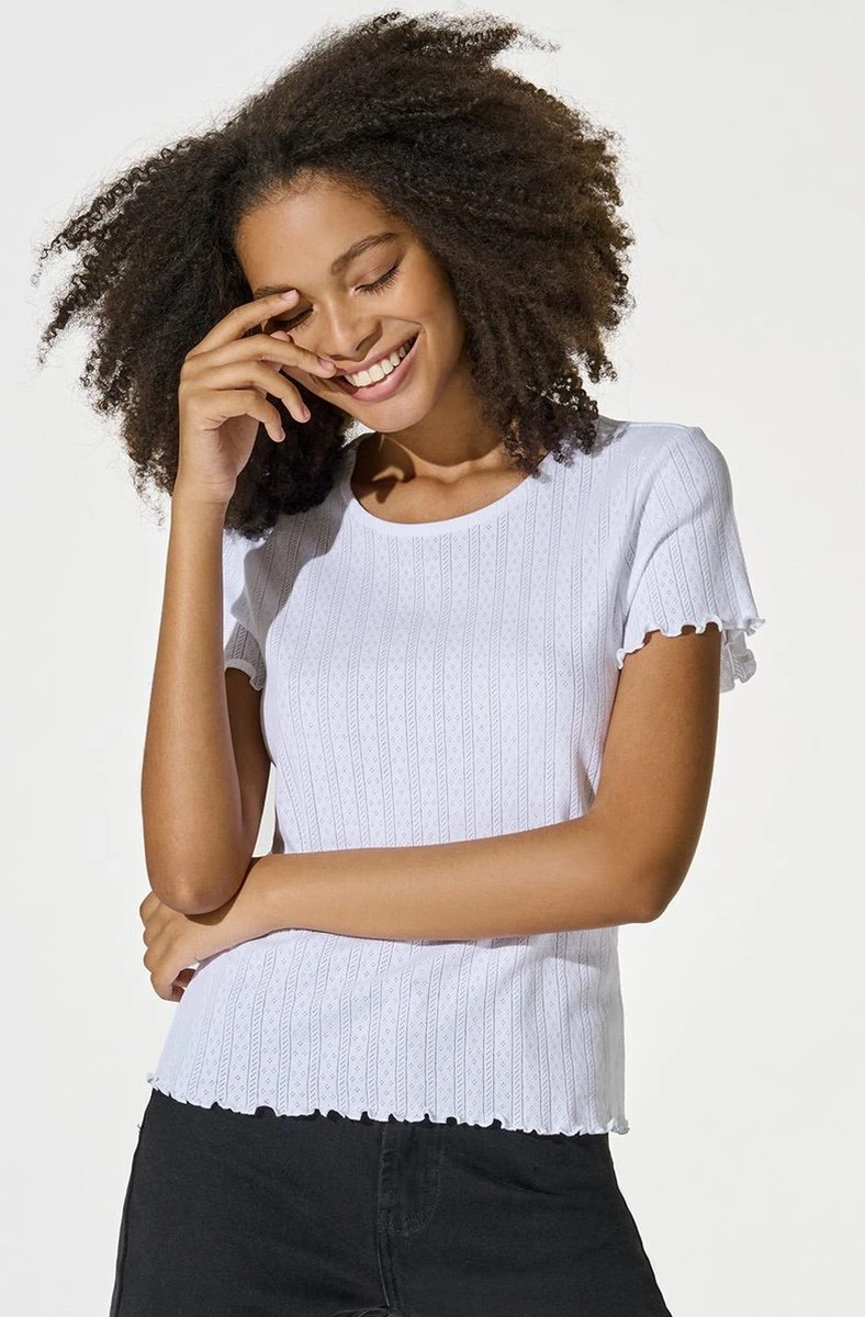 ONLY ONLCARLOTTA S/S TOP JRS NOOS Dames Top - Maat M 9 ONLY ONLCARLOTTA S/S TOP JRS NOOS Dames Top - Maat M - Afbeelding 7