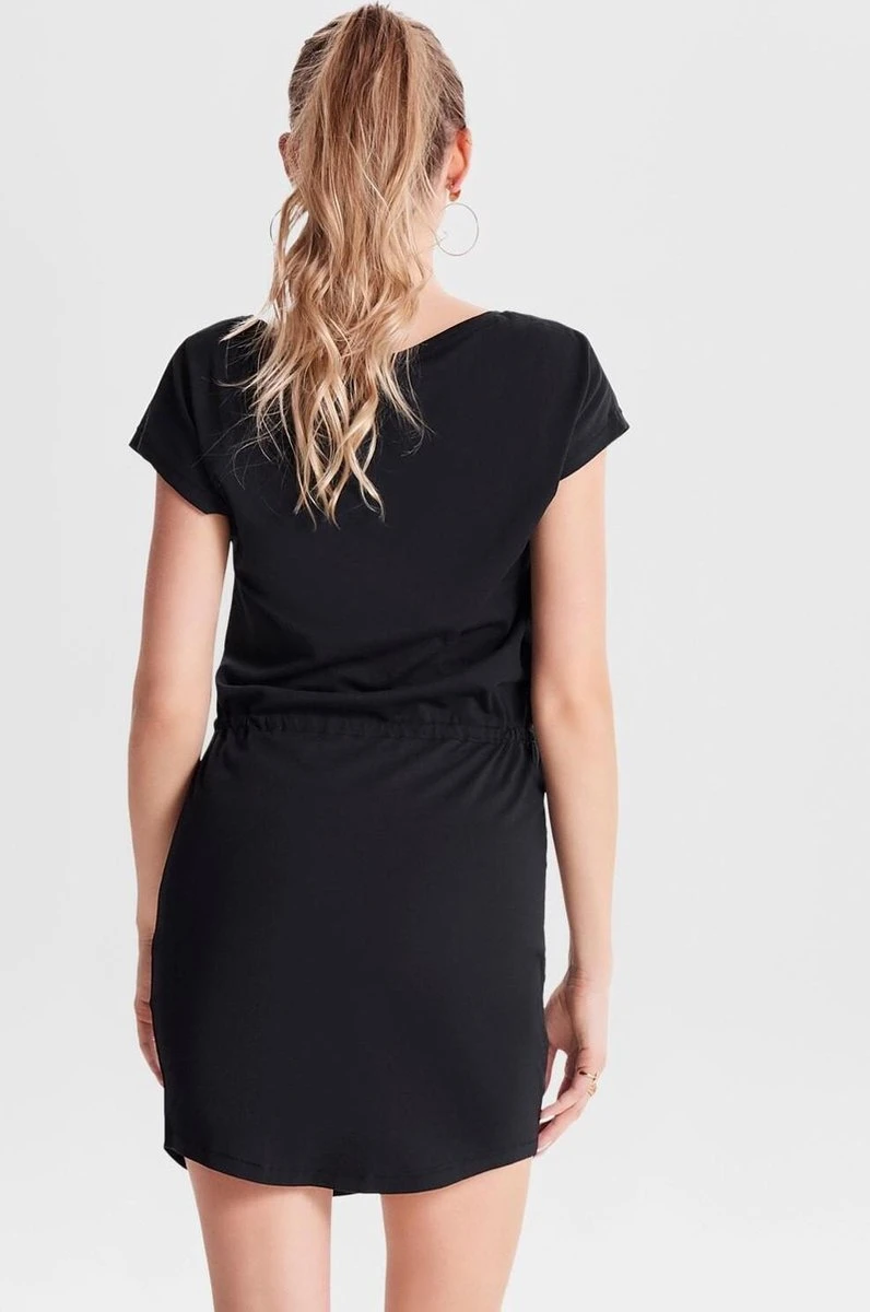 Only Jurk Onlmay S/s Dress Noos 15153021 Black Dames Maat - L 4 Only Jurk Onlmay S/s Dress Noos 15153021 Black Dames Maat - L - Afbeelding 2
