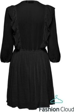 ONLY ONLLONDON 3/4 RUFFLE DRESS NOOS WVN Dames Jurk - Maat M -Only 797x1200 3